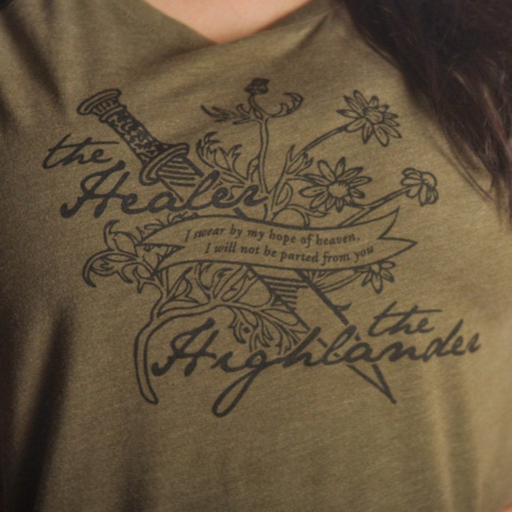 The Healer, The Highlander Outlander Dolman Shirt